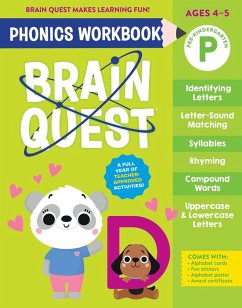 Brain Quest Phonics Workbook: Pre-Kindergarten - Publishing, Workman
