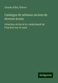 Catalogue de tableaux anciens de diverses écoles