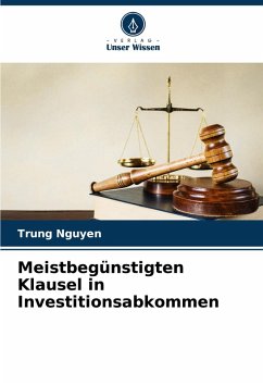 Cover Meistbegünstigten Klausel in Investitionsabkommen