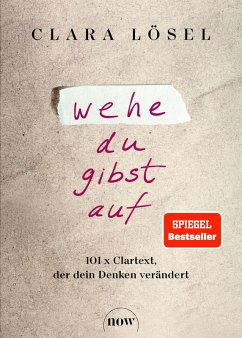 Cover Wehe du gibst auf