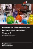 Un manuale sperimentale per la chimica dei medicinali Volume 2