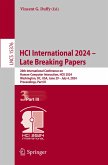 HCI International 2024 - Late Breaking Papers HCI International 2024 - Late Breaking Papers