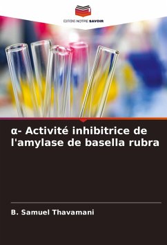 Cover ¿- Activité inhibitrice de l'amylase de basella rubra