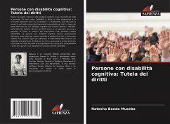 Persone con disabilità cognitiva: Tutela dei diritti - Banda Museba, Natasha