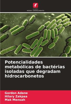 Cover Potencialidades metabólicas de bactérias isoladas que degradam hidrocarbonetos