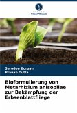 Bioformulierung von Metarhizium anisopliae zur Bekämpfung der Erbsenblattfliege Bioformulierung von Metarhizium anisopliae zur Bekämpfung der Erbsenblattfliege