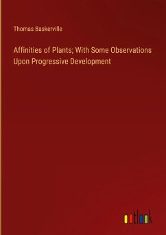 Cover Affinities of Plants; With Some Observations Upon Progressive Development