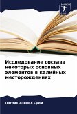 Issledowanie sostawa nekotoryh osnownyh älementow w kalijnyh mestorozhdeniqh Issledowanie sostawa nekotoryh osnownyh älementow w kalijnyh mestorozhdeniqh