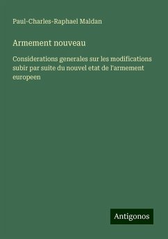 Armement nouveau - Maldan, Paul-Charles-Raphael