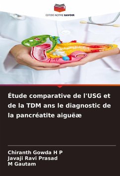Cover Étude comparative de l'USG et de la TDM ans le diagnostic de la pancréatite aiguëæ