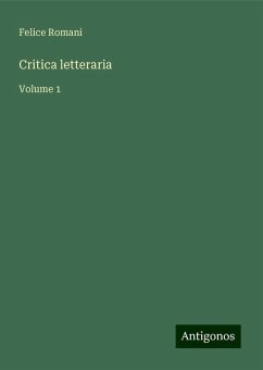 Critica letteraria - Romani, Felice