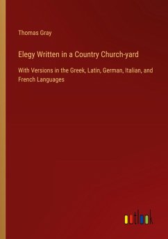 Elegy Written in a Country Church-yard - Gray, Thomas