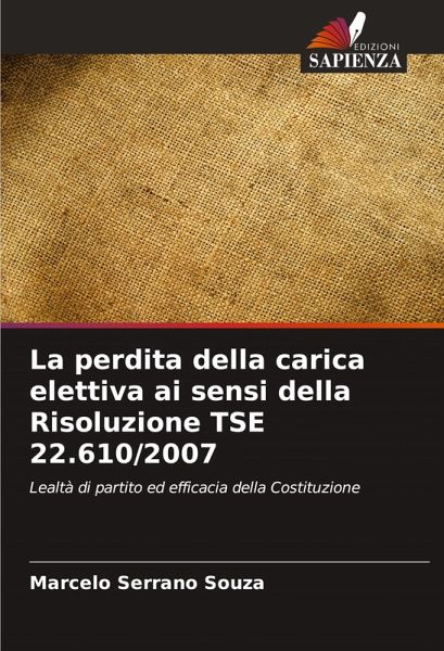 La perdita della carica elettiva ai sensi della Risoluzione TSE 22.610/2007