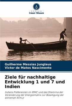 Cover Ziele für nachhaltige Entwicklung 1 und 7 und Indien