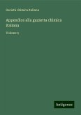 Appendice alla gazzetta chimica italiana