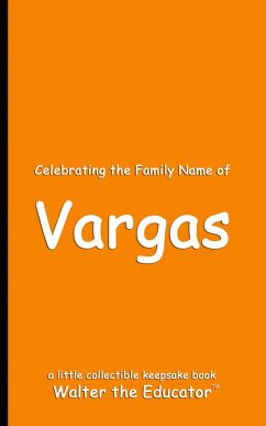 Cover Celebrating the Family Name of Vargas
