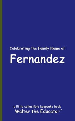 Cover Celebrating the Family Name of Fernandez