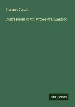 Cover Confessioni di un autore drammatico