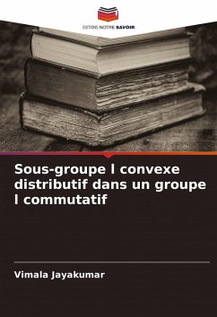 Cover Sous-groupe l convexe distributif dans un groupe l commutatif