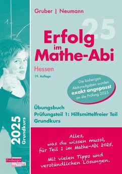 Cover Erfolg im Mathe-Abi 2025 Hessen Grundkurs Prüfungsteil 1: Hilfsmittelfreier Teil