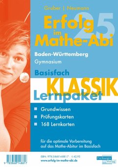 Cover Erfolg im Mathe-Abi 2025 Lernpaket Basisfach 'Klassik' Baden-Württemberg Gymnasium