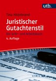 Juristischer Gutachtenstil (eBook, ePUB)