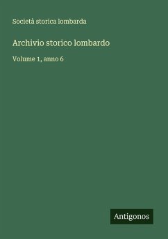 Cover Archivio storico lombardo