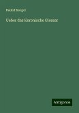 Ueber das Keronische Glossar