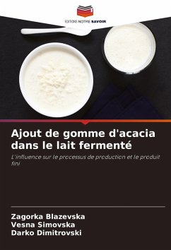 Cover Ajout de gomme d'acacia dans le lait fermenté