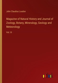 Cover Magazine of Natural History and Journal of Zoology, Botany, Mineralogy, Geology and Meteorology