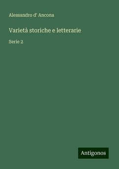 Varietà storiche e letterarie - Ancona, Alessandro D'