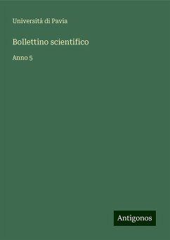 Bollettino scientifico - Università di Pavia