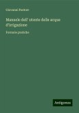 Manuele dell' utente delle acque d'irrigazione