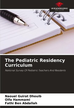 Cover The Pediatric Residency Curriculum