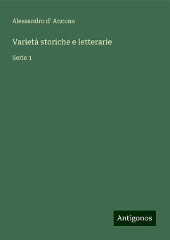 Varietà storiche e letterarie - Ancona, Alessandro D'