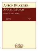 Anton Bruckner Apollo March Concert Band Partitur + Stimmen