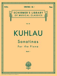 Cover Friedrich Kuhlau, Sonatinas - Book 1 Klavier Buch