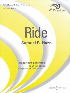 RIDE FOR WIND ENSEMBLE SCORE AND PARTS KIRCHHOFF, CRAIG, ED