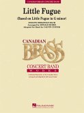 Johann Sebastian Bach, Little Fugue (in G Minor) Concert Band Partitur + Stimmen