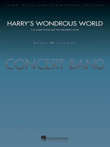 John Williams, Harry's Wondrous World Concert Band Partitur + Stimmen John Williams, Harry's Wondrous World Concert Band Partitur + Stimmen