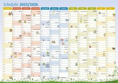 Cover Der Schuljahres-Wandkalender 2025/2026, A1