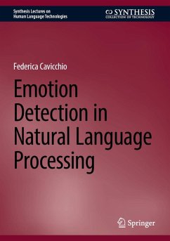 Emotion Detection in Natural Language Processing (eBook, PDF) - Cavicchio, Federica