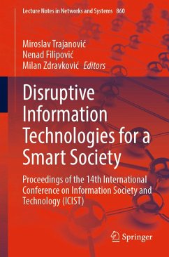 Disruptive Information Technologies for a Smart Society (eBook, PDF)