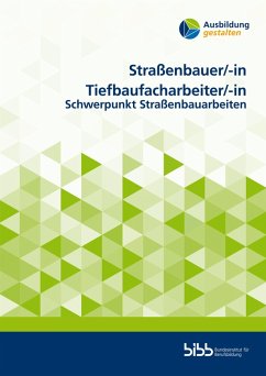 Cover Straßenbauer/StraßenbauerinTiefbaufacharbeiter/Tiefbaufacharbeiterin