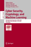 Cyber Security, Cryptology, and Machine Learning