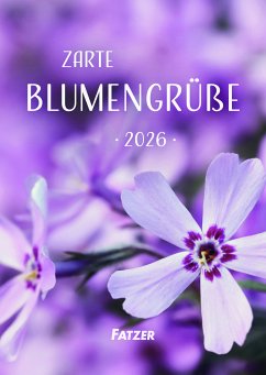 Cover Zarte Blumengrüße 2026