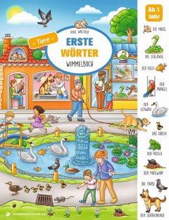 Cover Erste Wörter Wimmelbuch Tiere