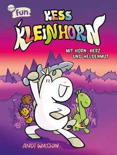 Cover Kess Kleinhorn. Mit Horn, Herz und Heldenmut