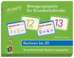 Cover Los geht's! Bewegungsspiele für Grundschulkinder - Rechnen bis 20