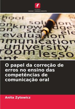 Cover O papel da correção de erros no ensino das competências de comunicação oral